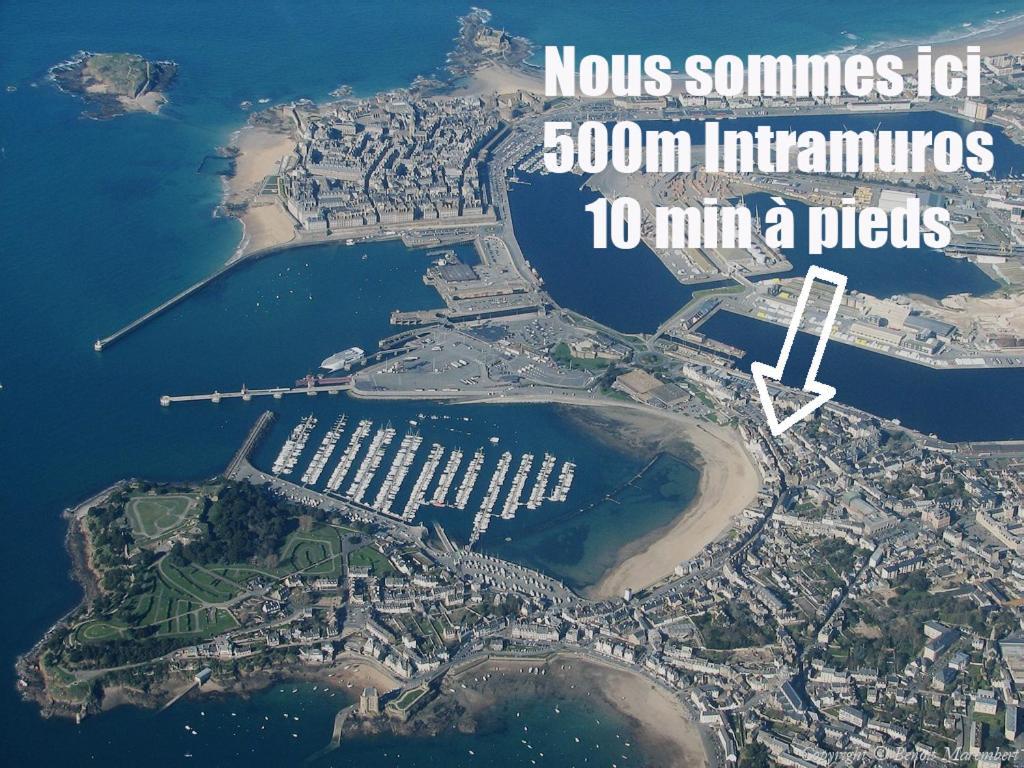 L'Atelier - Rdc - Plage 50M - Remparts 500M Saint-Malo Eksteriør billede